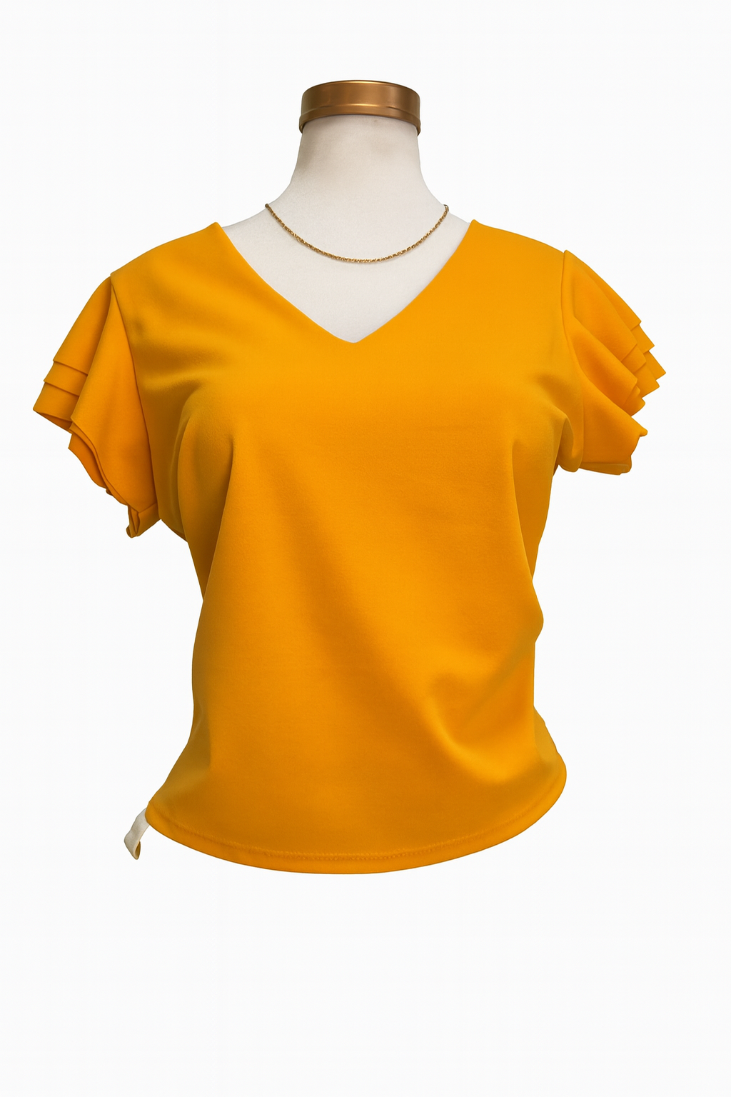 Blusa mostaza