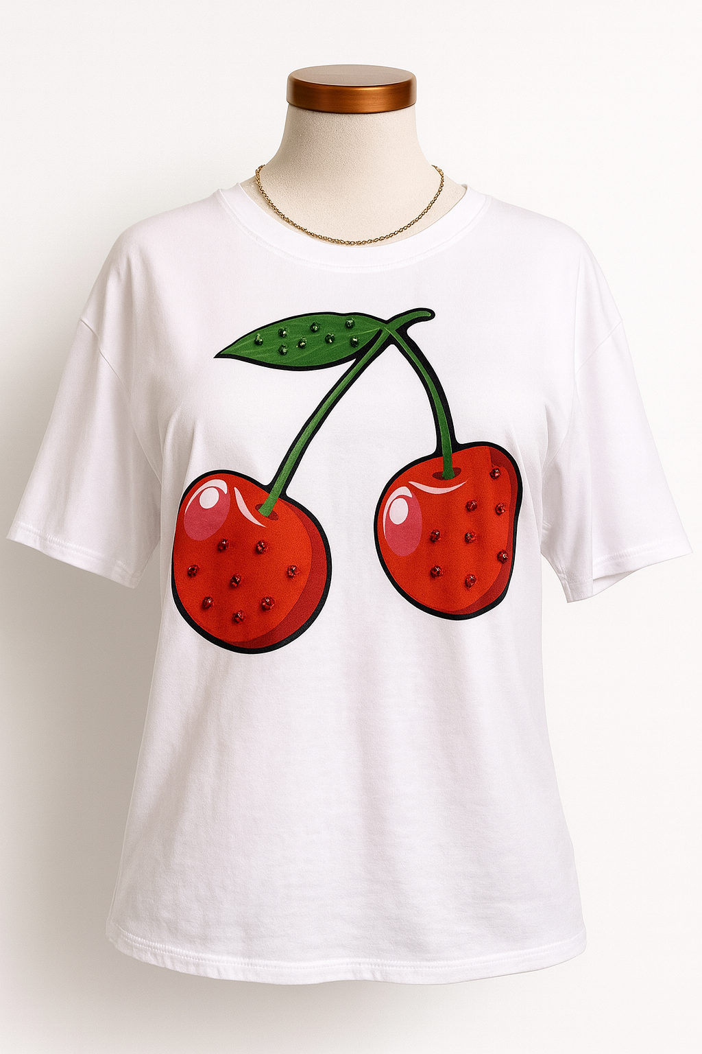 Blusa cereza oversize