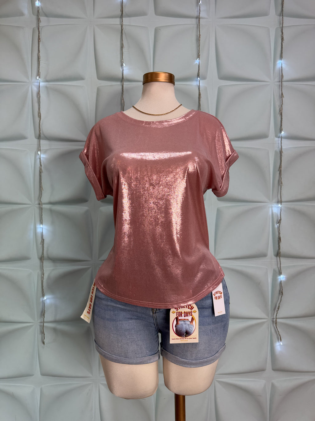 Blusa brillante